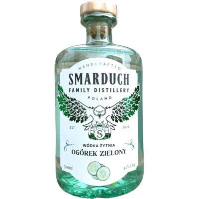Wódka żytnia Ogórek Zielony - "Rye Vodka Green Cucumber"
