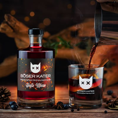 Heiße Mieze Glühpunsch - mulled wine with gin