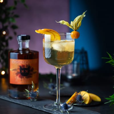 Böser Kater Pfirsich-Eistee Gin Aperitif