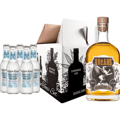 Breaks Gourmet Set Reserve Gin (1x Reserve Gin + 5x Fever Tree Premium Dry Tonic Water)