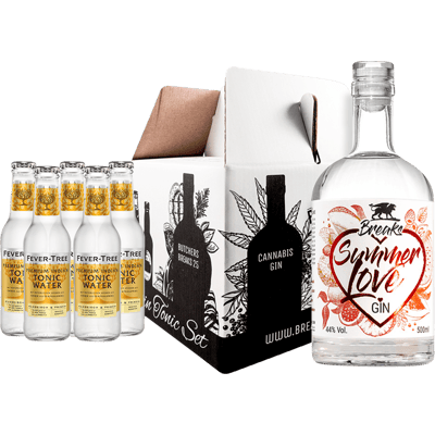 Breaks Gourmet Set Summer Love (1x Summer Gin + 5x Fever Tree Indian Tonic Water)