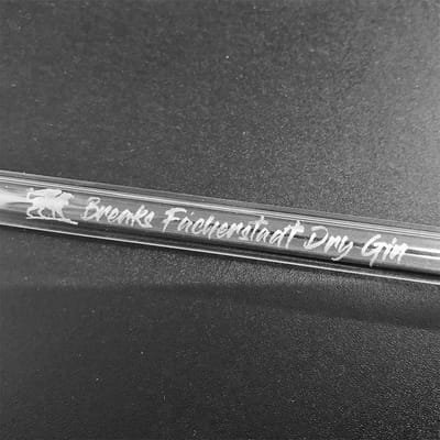 5x Breaks glass drinking straws
