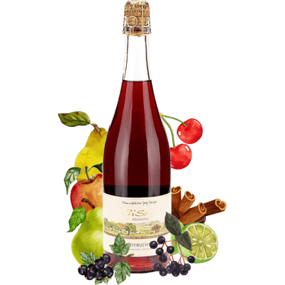 PriSecco Red fruity - Non-alcoholic sparkling wine