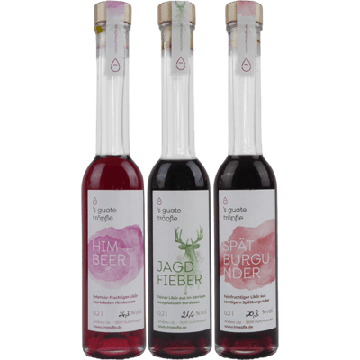 Liqueur mix (Pinot Noir + raspberry + hunting fever)
