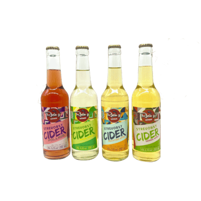 Rhein g'schmeckt Streuobst Cider Probierpaket - 12x Cider aller Sorten