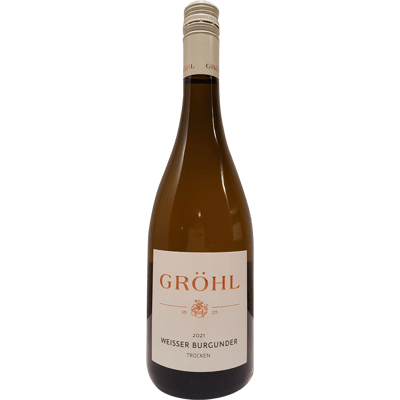 Weingut Gröhl Weißburgunder 2021 - Weißwein