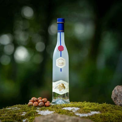 Schwechower Obstgeist HASELNUSS - Hazelnut spirit