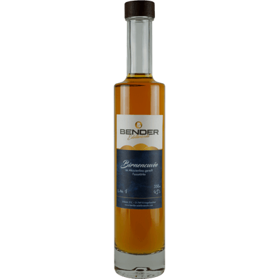 Pear cuvée in acacia barrels - barrel-aged pear brandy