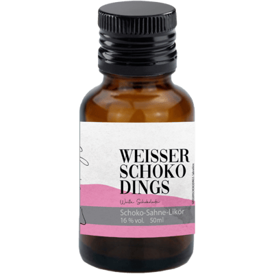 Weisser-Schokodings - Schokoladenlikör mit Sahne
