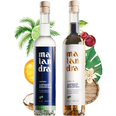 Malandra Set (Cachaça Crystal + Cachaça Oak)