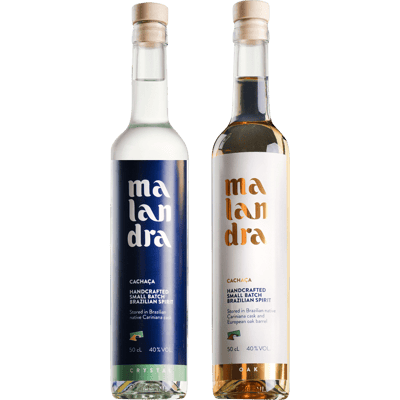 Malandra Set (Cachaça Crystal + Cachaça Oak)