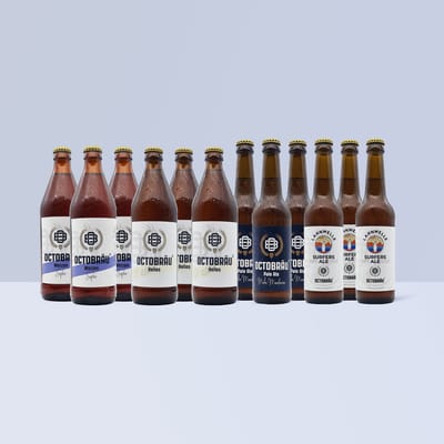 Octobräu TastingBox (3x Helles + 3x Weizen + 3x Pale Ale + 3x Surfers Ale)