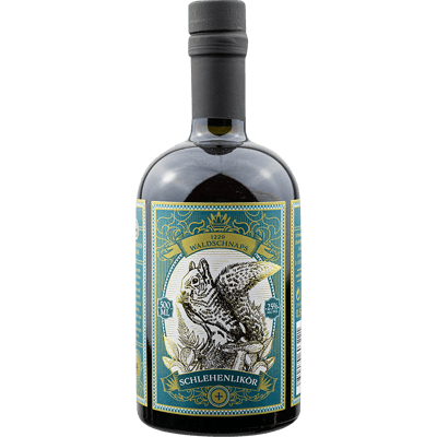 1229 Waldschnaps LIKÖR - Schlehenlikör mit Rum