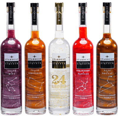 Stardust Shimmery Liqueur - Pfirsich & Zitronengras - Sternzeichen Zwilling