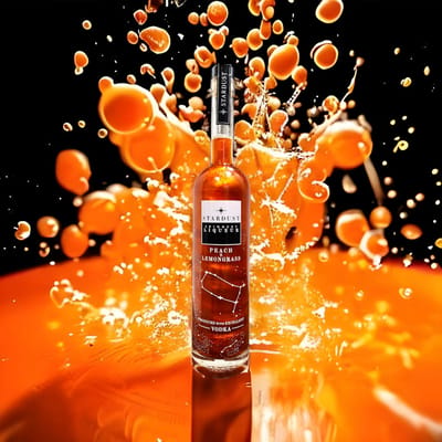 Stardust Shimmery Liqueur - Pfirsich & Zitronengras - Sternzeichen Zwilling