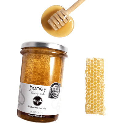 Alabasini's blossom & forest honey with honeycomb