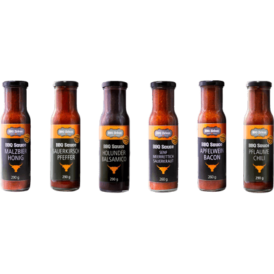 BBQ Saucen 6er Probierpaket