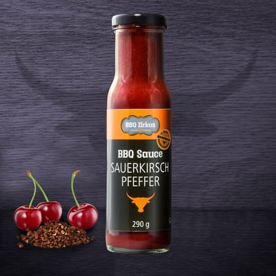 Sauerkirsch-Pfeffer BBQ Sauce