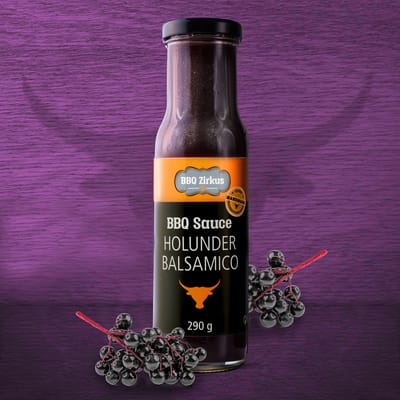 Holunder-Balsamico BBQ Sauce