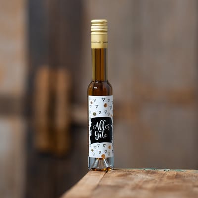 Deheck Likör Geschenkset Glitzer Serie (4x Butterscotch Likör mit Whisky) 3