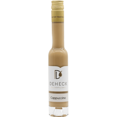 Cappuccino cream liqueur