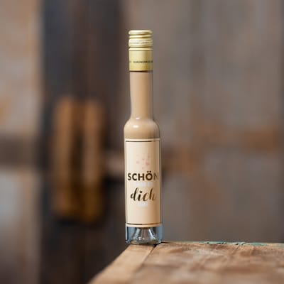 Deheck Likör Geschenkset Wünsche Serie (4x Cappuccino Sahnelikör)