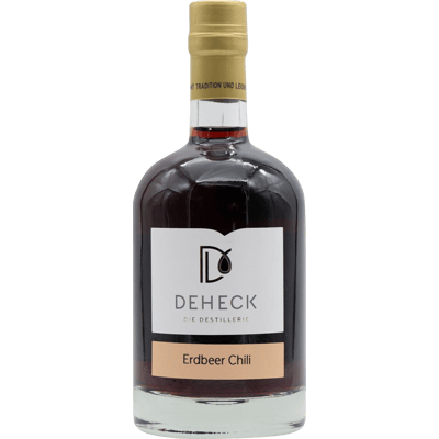 Strawberry x chili fruit liqueur