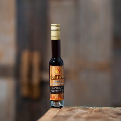 Deheck Likör Geschenk Set Grillen Serie (4x Kräuterlikör)