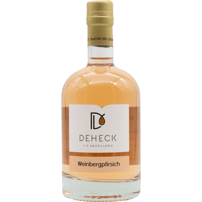 Vineyard peach fruit liqueur
