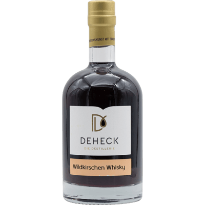 Wild cherry liqueur with whisky