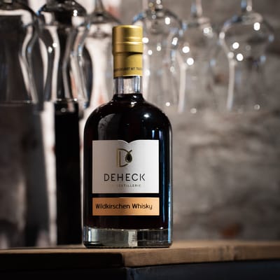 Wild-Kirschen Likör mit Whisky