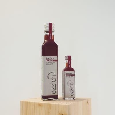 ezzich organic red wine balsam - balsamic vinegar