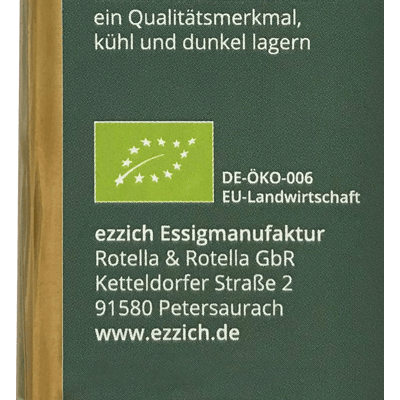 ezzich Urig Bio Honigweinessig 4
