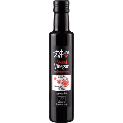 Sofia tis Fisis Pomegranate Vinegar - Sweet Organic Grape Vinegar