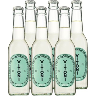 6x VITONI Spritz Bianco - Aperitivo Ready to Drink