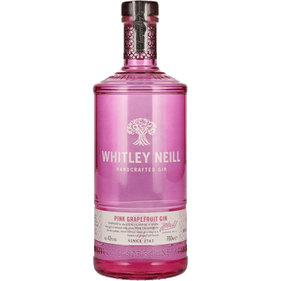 Whitley Neill Handcrafted Gin Pink Grapefruit - New Western Dry Gin