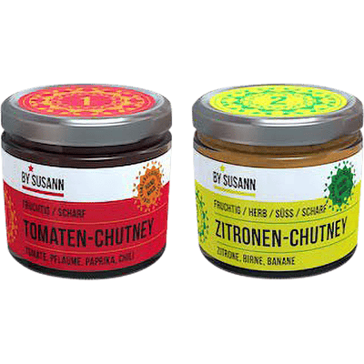 BySusann 2er Chutney Set - Tomate & Zitrone