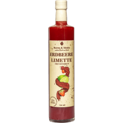 Berry & Sickle - Erdbeer-Limette Fruchtsirup