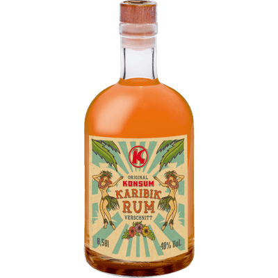 Consumption Caribbean rum blend