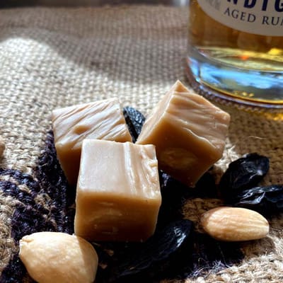 Mandel Rum Fudge