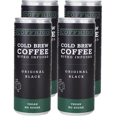 4x ORIGINAL BLACK - Cold Brew Kaffee