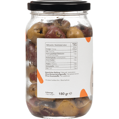 Bio Oliven Mix mariniert