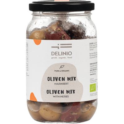 Bio Oliven Mix mariniert