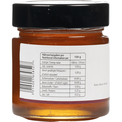 Organic thyme honey