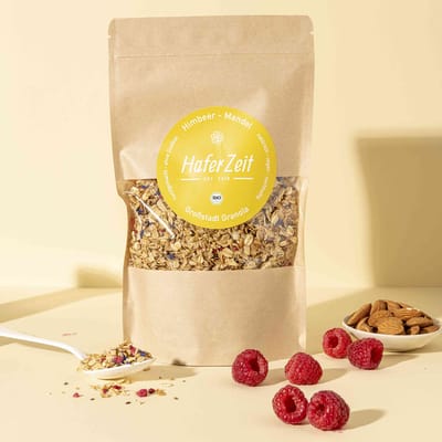 Bio Granola Himbeer Mandel - Müslimischung