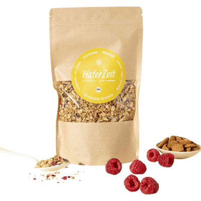 Bio Granola Himbeer Mandel - Müslimischung
