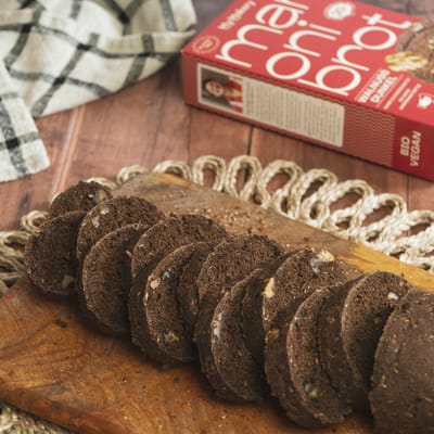 Maronibrot Dunkel Walnuss Bio Brotbackmischung