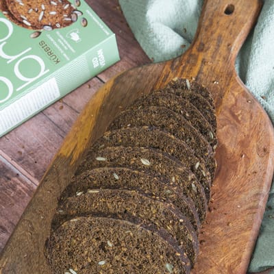 Maronibrot Kürbis Bio Brotbackmischung