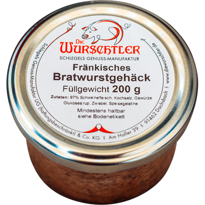 Die Wurschtler - Fränkisches Bratwurstgehäck