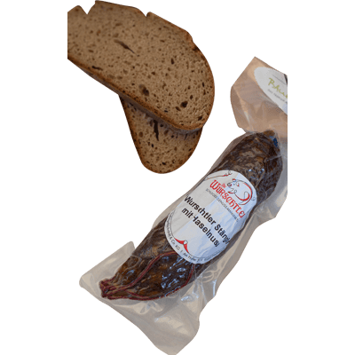 The Wurschtler hazelnut salami